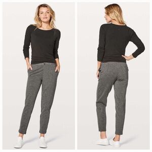 Lululemon 4 City Trek Trouser II gray 0777 women business casual charcoal